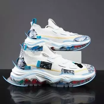 Мужская обувь Кроссовки Мужская повседневная мужская обувь Теннис Роскошная обувь Кроссовки Race Дышащая обувь Модные лоферы Кроссовки для мужчин 39