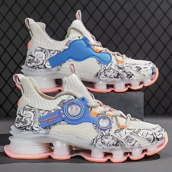 Мужская обувь Кроссовки Мужская повседневная мужская обувь Теннис Роскошная обувь Кроссовки Race Дышащая обувь Модные лоферы Кроссовки для мужчин 39