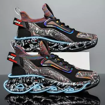 Мужская обувь Кроссовки Мужская повседневная мужская обувь Теннис Роскошная обувь Кроссовки Race Дышащая обувь Модные лоферы Кроссовки для мужчин 39