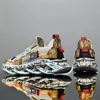 Мужская обувь Кроссовки Мужская повседневная мужская обувь Теннис Роскошная обувь Кроссовки Race Дышащая обувь Модные лоферы Кроссовки для мужчин 39