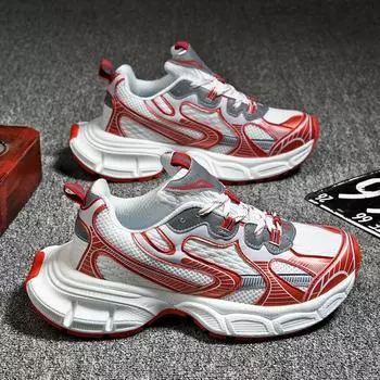 Мужская обувь Кроссовки Мужская повседневная мужская обувь Теннис Роскошная обувь Кроссовки Race Дышащая обувь Модные лоферы Кроссовки для мужчин 36