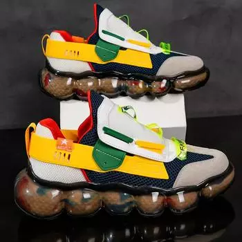 Мужская обувь Кроссовки Мужская повседневная мужская обувь Теннис Роскошная обувь Кроссовки Race Дышащая обувь Модные лоферы Кроссовки для мужчин 36