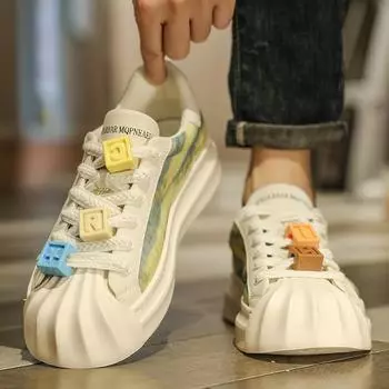 Мужская обувь Кроссовки Мужская повседневная мужская обувь Теннис Роскошная обувь Кроссовки Race Дышащая обувь Модные лоферы Кроссовки для мужчин 36