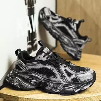 Мужская обувь Кроссовки Мужская повседневная мужская обувь Теннис Роскошная обувь Кроссовки Race Дышащая обувь Модные лоферы Кроссовки для мужчин 39