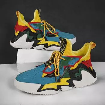 Мужская обувь Кроссовки Мужская повседневная мужская обувь Теннис Роскошная обувь Кроссовки Race Дышащая обувь Модные лоферы Кроссовки для мужчин 39