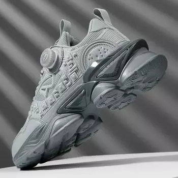 Мужская обувь Кроссовки Мужская повседневная мужская обувь Теннис Роскошная обувь Кроссовки Race Дышащая обувь Модные лоферы Кроссовки для мужчин 39 серый