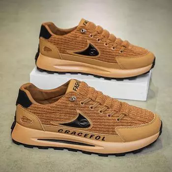 Мужская обувь Кроссовки Мужская повседневная обувь Досуг Роскошная мужская обувь для ходьбы Трендовая походная обувь для мужчин Кроссовки для бега Мужская обувь 38 зелёный