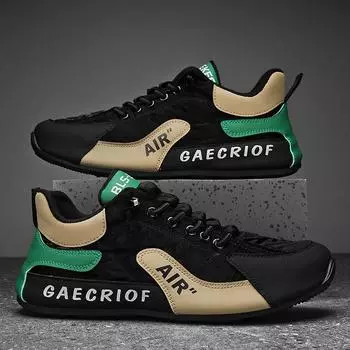 Мужская обувь Кроссовки Мужская повседневная обувь Досуг Роскошная мужская обувь для ходьбы Трендовая походная обувь для мужчин Кроссовки для бега Мужская обувь 42 бежевый