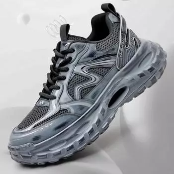 Мужская обувь Кроссовки Мужская теннисная обувь класса люкс Мужские повседневные кроссовки для бега Дышащие модные мокасины Кроссовки для мужчин 39