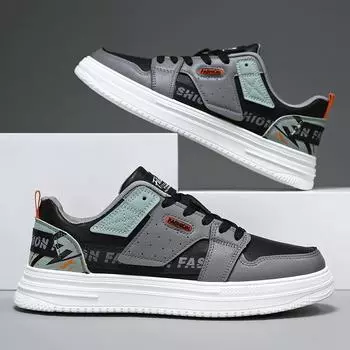 Мужская обувь, кроссовки, мужская теннисная роскошная обувь, мужская повседневная обувь, мужская обувь, модная сетчатая обувь для четырех сезонов, обувь для кейтбординга для мужчин 40 чёрный