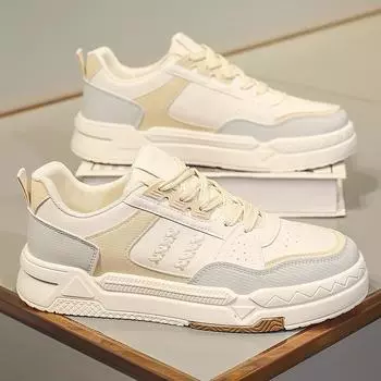 Мужская обувь Кроссовки Мужская теннисная роскошная обувь Мужская повседневная обувь Мужская обувь Модная сетка Четыре сезона Обувь для кейтбординга для мужчин Студенческая обувь 39 хаки