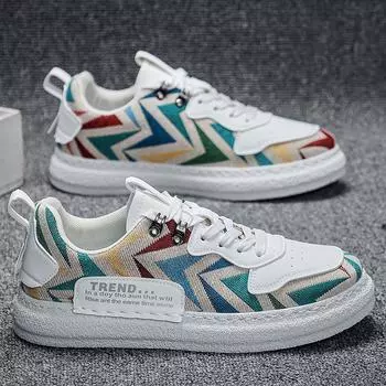 Мужская обувь, кроссовки, мужская теннисная роскошная обувь, мужская повседневная обувь, мужская обувь, модная кожаная обувь для четырех сезонов, обувь для скейтбординга для мужчин 39 синий