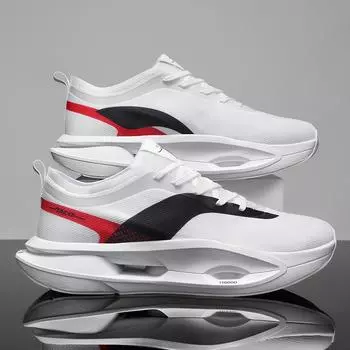 мужская обувь кроссовки мужские мужские повседневные туфли теннисные туфли люксовые кроссовки для тренировок гоночные дышащие туфли модные мокасины кроссовки для м 34 белый