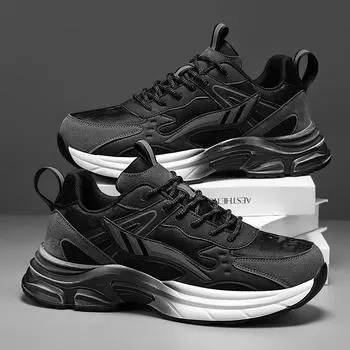Мужская обувь Кроссовки Мужские теннисные туфли Роскошные мужские повседневные кроссовки для бега Дышащие модные мокасины Кроссовки для мужчин 39