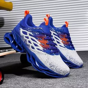 Мужская обувь Кроссовки Мужские теннисные туфли Роскошные мужские повседневные кроссовки для бега Дышащие модные мокасины Кроссовки для мужчин 39