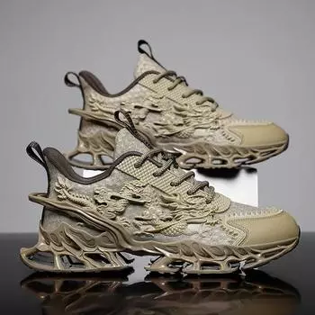 Мужская обувь Кроссовки Мужские теннисные туфли Роскошные мужские повседневные кроссовки для бега Дышащие модные мокасины Кроссовки для мужчин 39