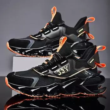 Мужская обувь Кроссовки Мужские теннисные туфли Роскошные мужские повседневные кроссовки для бега Дышащие модные мокасины Кроссовки для мужчин 39