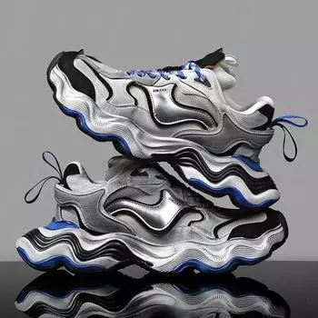 Мужская обувь Кроссовки Мужские теннисные туфли Роскошные мужские повседневные кроссовки для бега Дышащие модные мокасины Кроссовки для мужчин 36