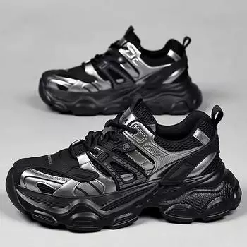 Мужская обувь Кроссовки Мужские теннисные туфли Роскошные мужские повседневные кроссовки для бега Дышащие модные мокасины Кроссовки для мужчин 38