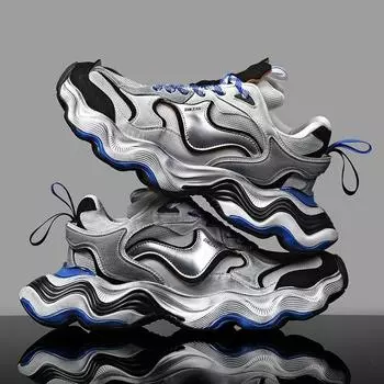 Мужская обувь Кроссовки Мужские теннисные туфли Роскошные мужские повседневные кроссовки для бега Дышащие модные мокасины Кроссовки для мужчин 36