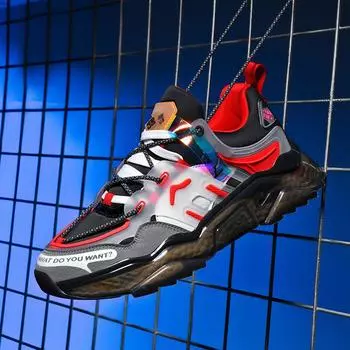 Мужская обувь Кроссовки Мужские теннисные туфли Роскошные мужские повседневные кроссовки для бега Дышащие модные мокасины Кроссовки для бега для мужчин размер 39-46 39