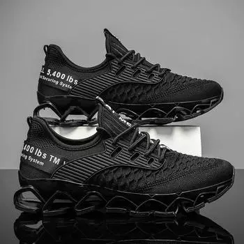 Мужская обувь Кроссовки Мужские теннисные туфли Роскошные мужские повседневные кроссовки для бега Дышащие модные мокасины Кроссовки для мужчин 39