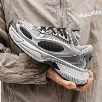 Мужская обувь Кроссовки Мужские теннисные туфли Роскошные мужские повседневные кроссовки для бега Дышащие модные мокасины Кроссовки для мужчин 36