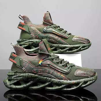 Мужская обувь Кроссовки Мужские теннисные туфли Роскошные мужские повседневные кроссовки для бега Дышащие модные мокасины Кроссовки для мужчин 39