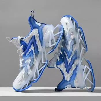 Мужская обувь Кроссовки Мужские теннисные туфли Роскошные мужские повседневные кроссовки для бега Дышащие модные мокасины Кроссовки для мужчин 39