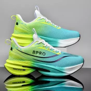 Мужская обувь Кроссовки Мужские теннисные туфли Роскошные мужские повседневные кроссовки для бега Дышащие модные мокасины Кроссовки для мужчин 33 оранжевый