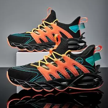 Мужская обувь Кроссовки Мужские теннисные туфли Роскошные мужские повседневные кроссовки для бега Дышащие модные мокасины Кроссовки для мужчин 39