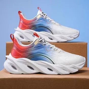 Мужская обувь Кроссовки Мужские теннисные туфли Роскошные мужские повседневные кроссовки для бега Дышащие модные мокасины Кроссовки для мужчин 39