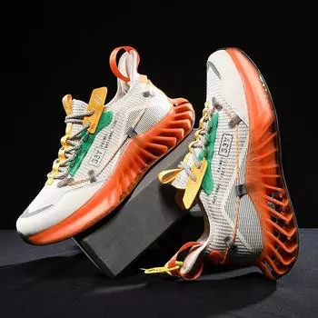 Мужская обувь Кроссовки Мужские теннисные туфли Роскошные мужские повседневные кроссовки для бега Дышащие модные мокасины Кроссовки для мужчин 39