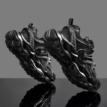 Мужская обувь Кроссовки Мужские теннисные туфли Роскошные мужские повседневные кроссовки для бега Дышащие модные мокасины Кроссовки для мужчин 39
