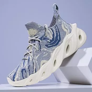 Мужская обувь Кроссовки Мужские теннисные туфли Роскошные мужские повседневные кроссовки для бега Дышащие модные мокасины Кроссовки для мужчин 39