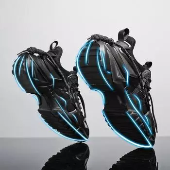 Мужская обувь Кроссовки Мужской теннис Роскошная дизайнерская обувь Мужская повседневная обувь Обувь на платформе Модные лоферы с лезвиями Кроссовки для мужчин 44