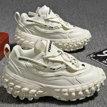 мужская обувь Кроссовки Мужской теннис Роскошные дизайнерские туфли Мужская повседневная обувь Туфли на платформе Модные лоферы Blade Кроссовки для мужчин 36