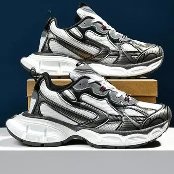 мужская обувь Кроссовки Мужской теннис Роскошные дизайнерские туфли Мужская повседневная обувь Туфли на платформе Модные лоферы Blade Кроссовки для мужчин 36