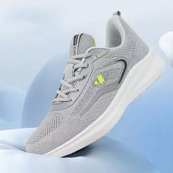 Мужская обувь, кроссовки, повседневная обувь, мужская дышащая спортивная обувь с сеткой 38 чёрный