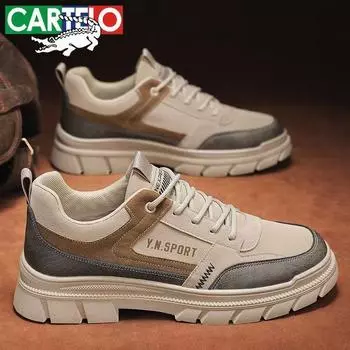 Мужская обувь, легкая нескользящая износостойкая рабочая обувь, мужская повседневная походная обувь 39 хаки