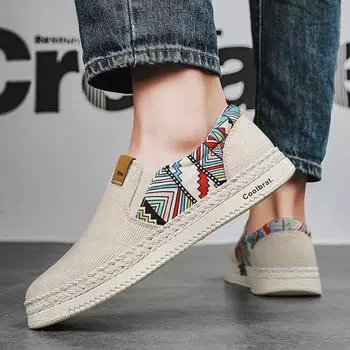 Мужская обувь, легкая повседневная обувь без застежек для мужчин, летние кроссовки для взрослых, легальная, новая, в продаже, дешевая распродажа, ретро 39