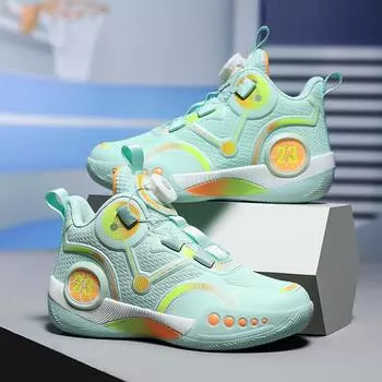 Мужская обувь, летние дышащие баскетбольные кроссовки для подростков, мужские кроссовки для школьников младших классов 31
