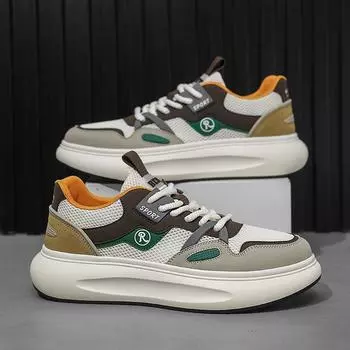 Мужская обувь Летние дышащие сетчатые кроссовки Мужские беговые кроссовки Forrest Gump на платформе Универсальная повседневная обувь для сноуборда 39