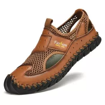 Мужская обувь, летние новые мужские сандалии, модные сандалии для мужчин, повседневные кроссовки, для прогулок на пляже, для воды, размер 39-46 39