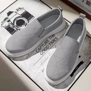 Мужская обувь, летние повседневные кроссовки для мужчин, классическая рыбацкая обувь, кроссовки, мужские дышащие прогулочные кроссовки на плоской подошве, яппи 39 чёрный