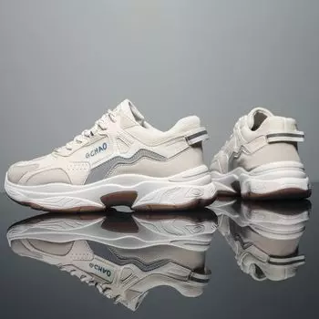 Мужская обувь летняя дышащая 2024 новая модная универсальная дезодорирующая тонкая сетка спортивная повседневная маленькая белая обувь для досок модная обувь 39