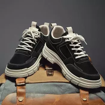 Мужская обувь летняя дышащая 2024 новый тренд универсальная повседневная обувь для серфинга мужские низкие кожаные ботинки Martin 39