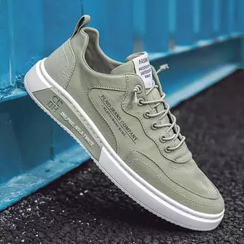 Мужская обувь, летняя дышащая обувь 2024 года, новая весенне-осенняя обувь для сноуборда, мужская повседневная парусиновая модная обувь, мужская обувь из ткани Old Beijing 39 зелёный