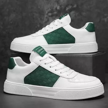 Мужская обувь, летняя дышащая осенняя нишевая повседневная спортивная обувь для мальчиков, модная обувь на плоской подошве для знаменитостей в Интернете 39 чёрный