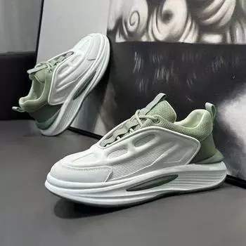 Мужская обувь Летняя мода Универсальная спортивная обувь с мягкой подошвой Легкая модная обувь Мужская сетчатая дышащая универсальная 39